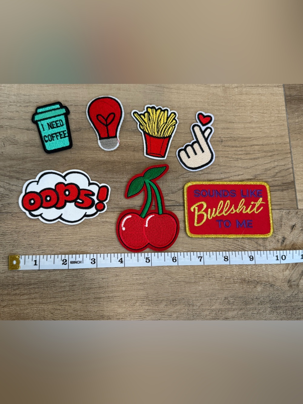 Iron on patch bundle - Picture 2 of 2